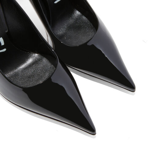 Superblade Patent Leather Pumps and Slingback in Lipstick for Women ...