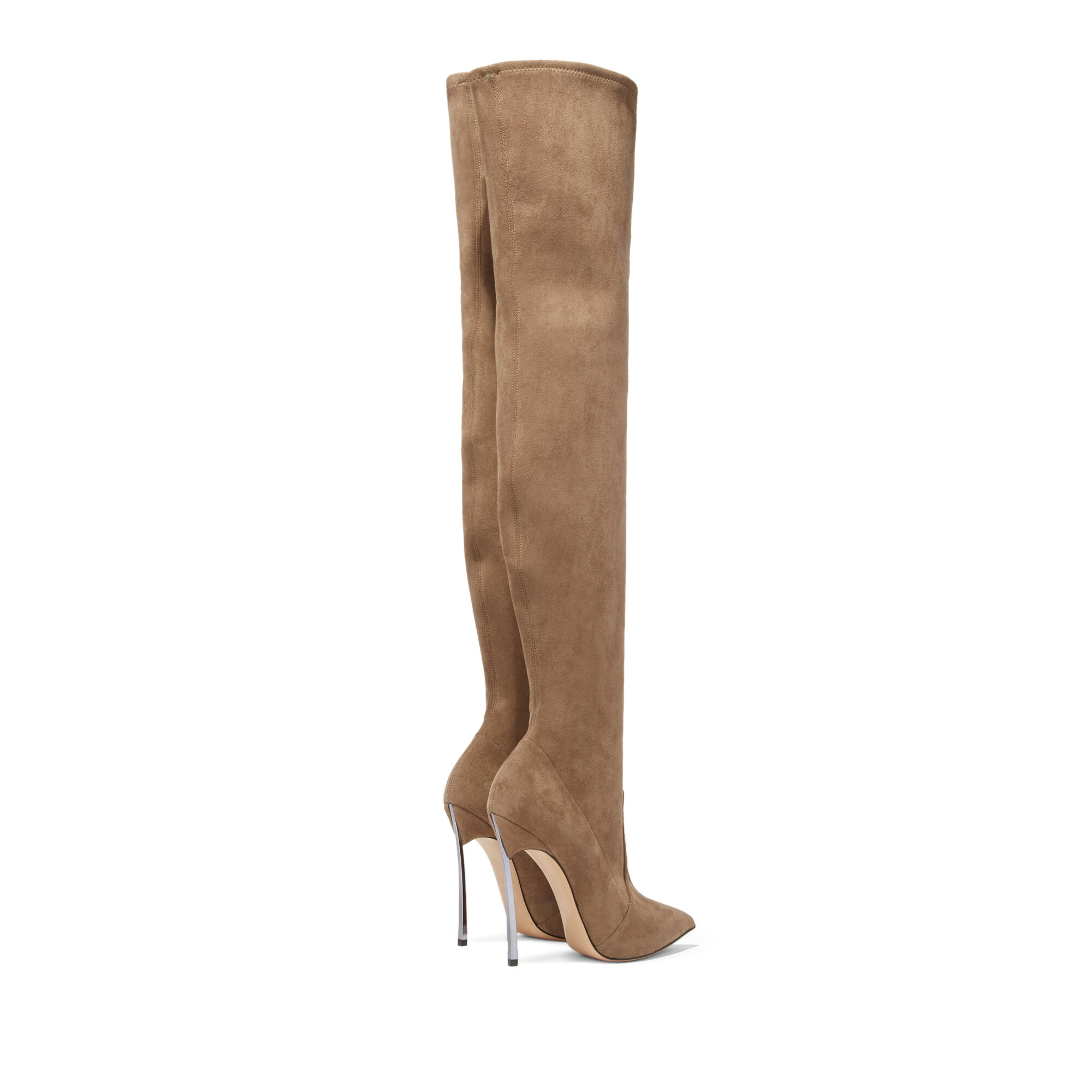 Blade Over the Knee Boots in Mud for Women | Casadei®