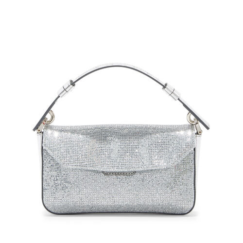 Ari Fata Glitter Bag Bags in Silver for Women | Casadei®