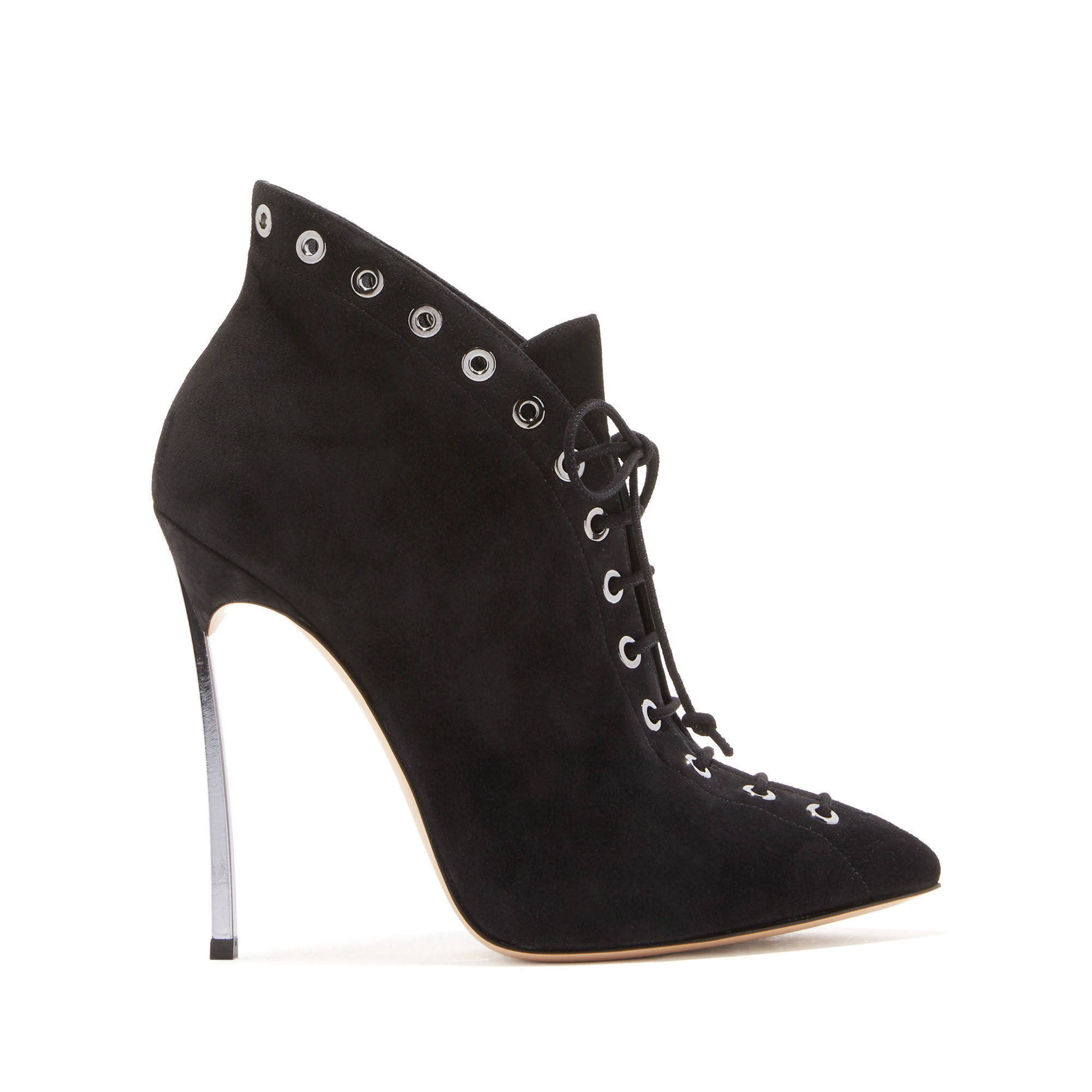 CASADEI suede ankle boots - Black