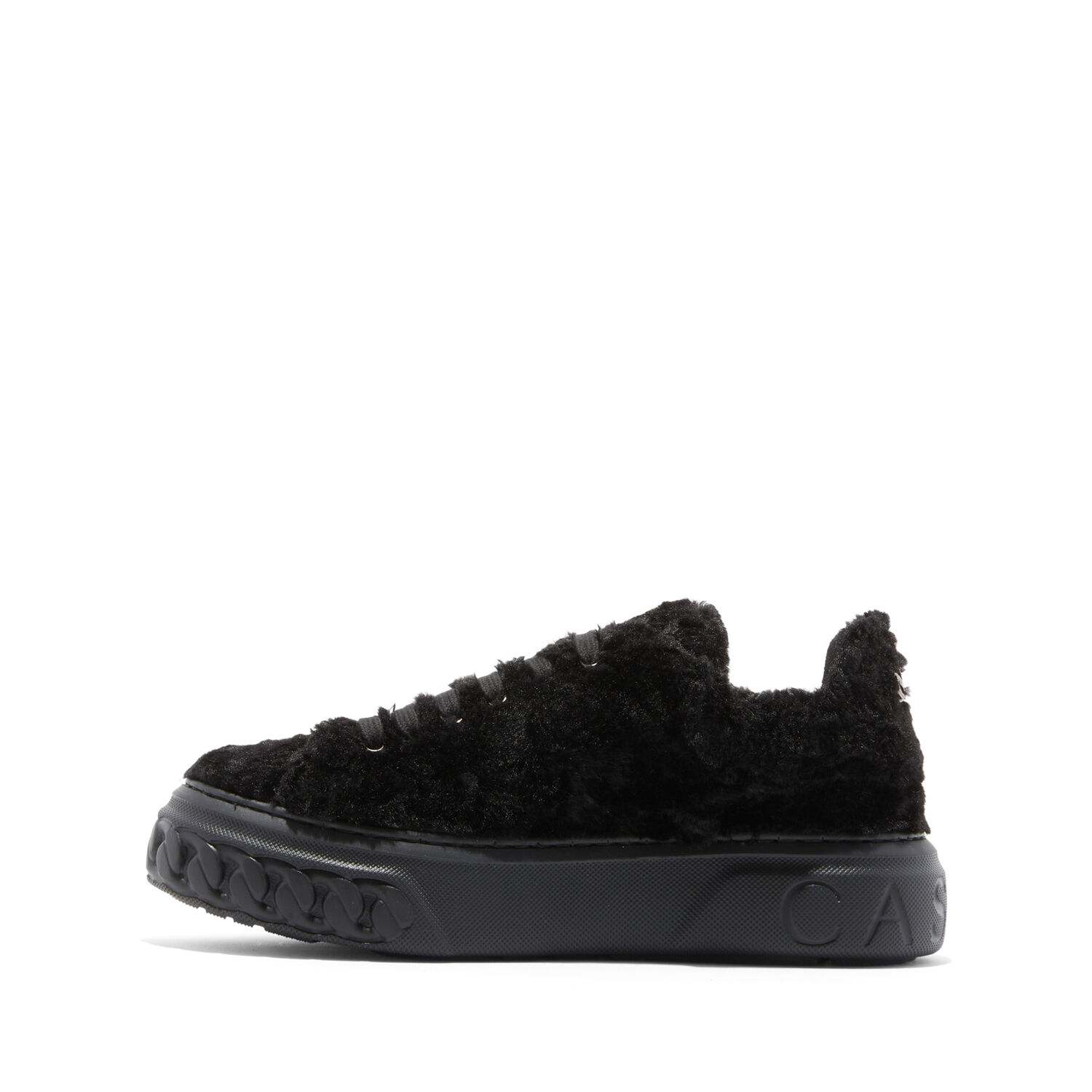 in Women Sneakers Road for Fur Casadei® | Faux Senales Black Off