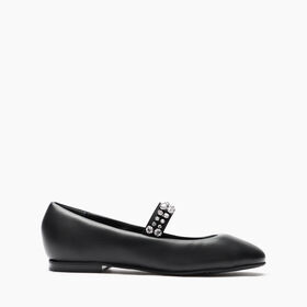 Casadei Puff Leather Ballerinas Nero 1F965Y1001TIFFA