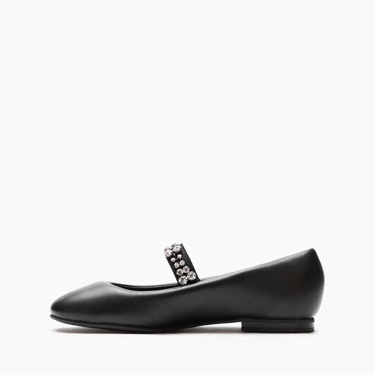  Puff Leather Ballerinas Negro 1A276Y0101C2608