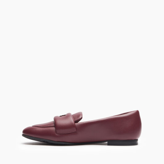  Puff Leather Loafers الخنفساء 1D275Y0101C2606