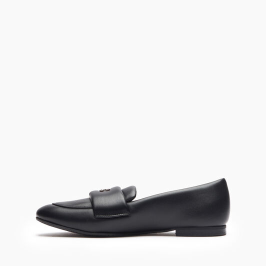  Puff Leather Loafers Noir 1D275Y0101C2606