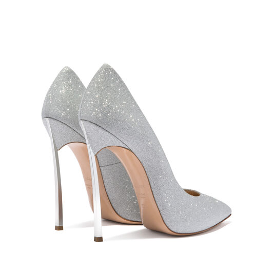 Casadei Blade Glitter Pumps Argent 1F916W120MSELEN