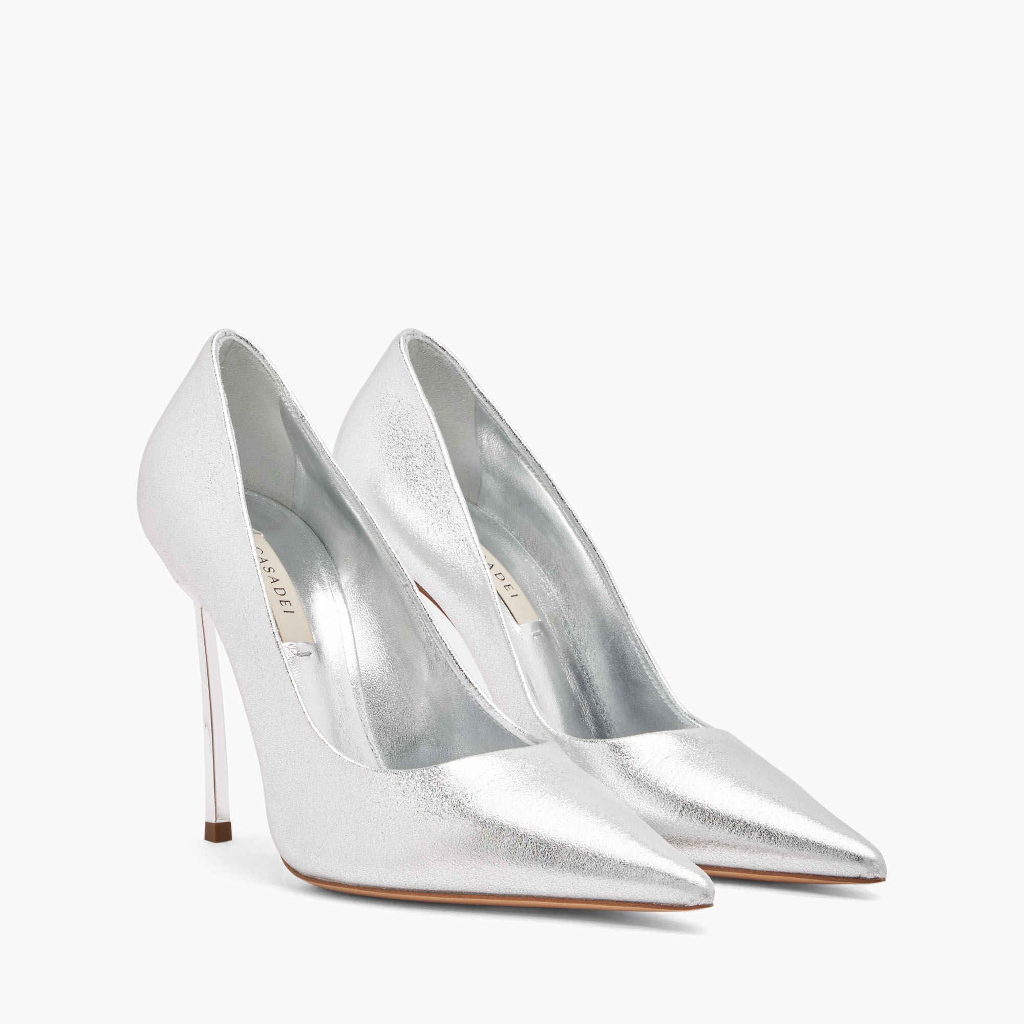 Casadei Superblade Wonder Pumps Silver 1F940X100MWONDE