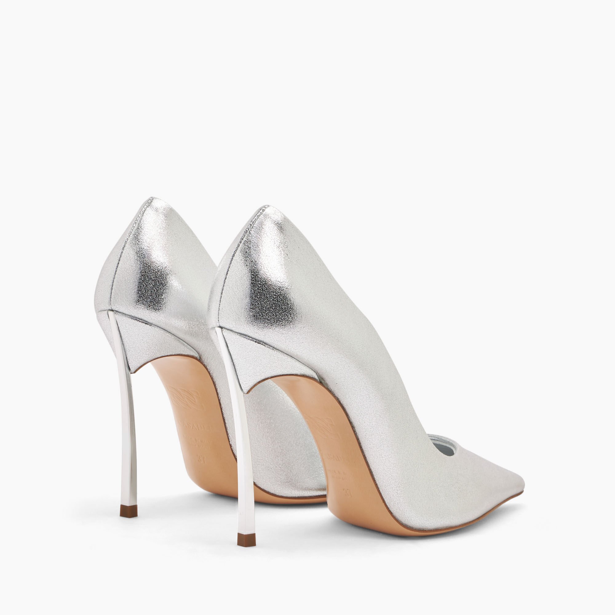 Casadei Superblade Wonder Pumps Silver 1F940X100MWONDE