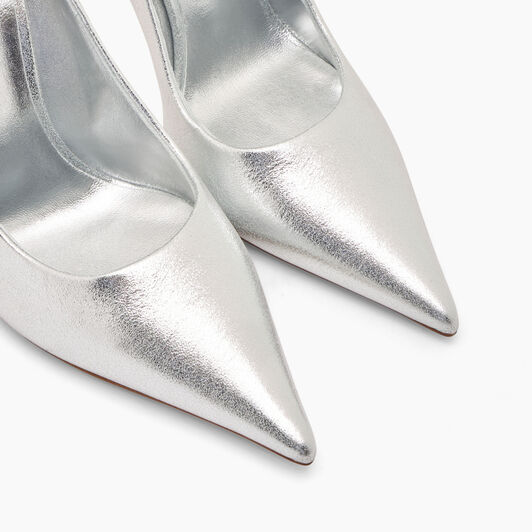 Casadei Superblade Wonder Pumps Silver 1F940X100MWONDE