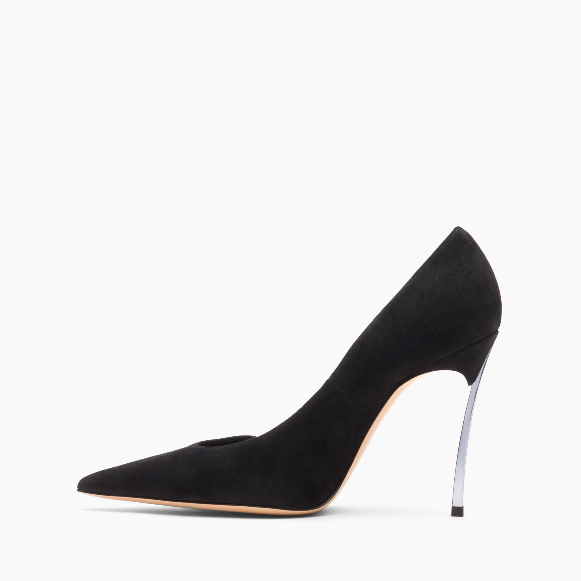 Casadei Superblade Suede Pumps Noir 1F961Y100MC1038