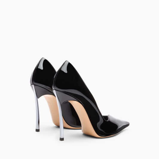 Casadei Superblade Patent Leather Pumps Negro 1F961Y100MC1444