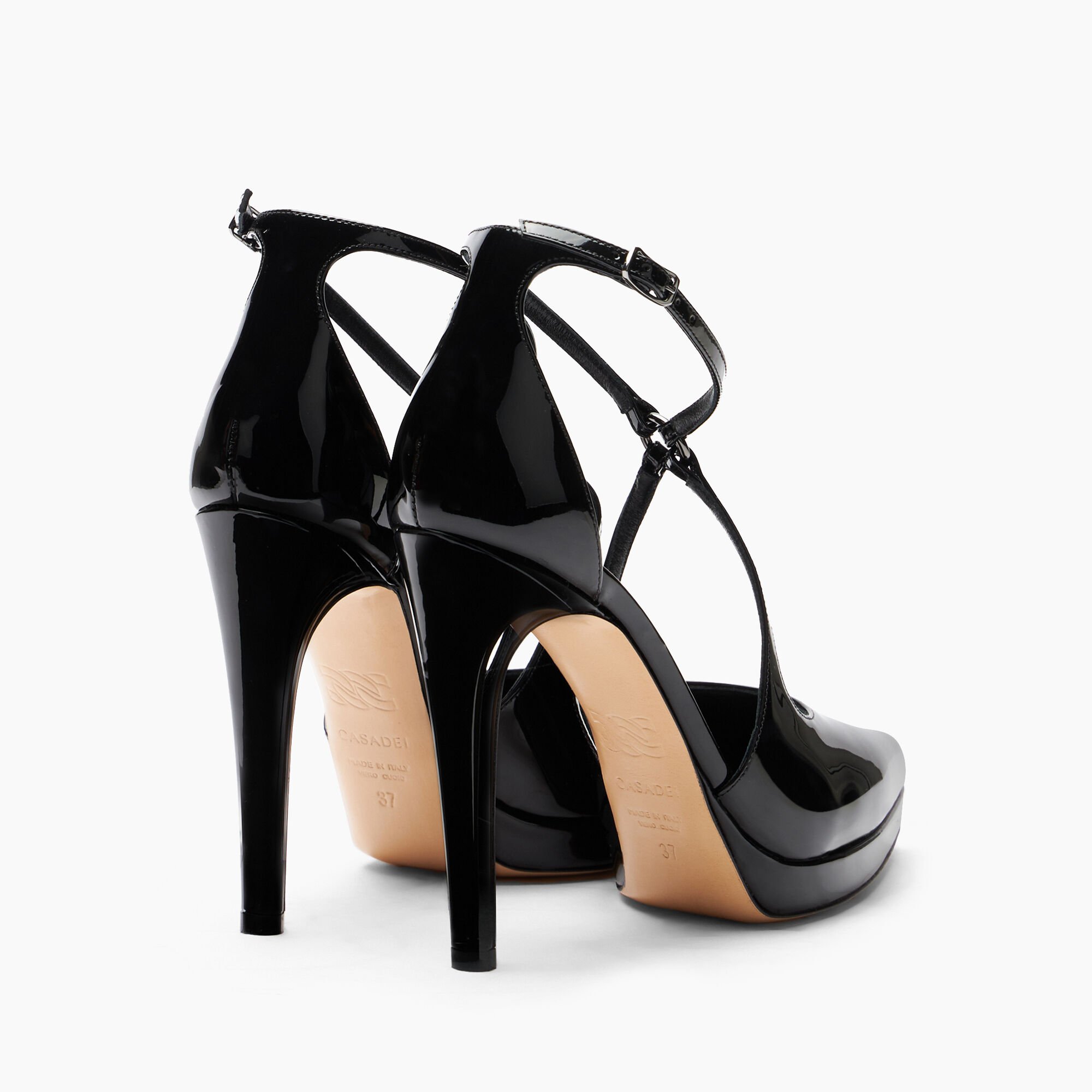 Casadei Milonga Michelle Platform Sandals Nero 1H015Y1001C1922