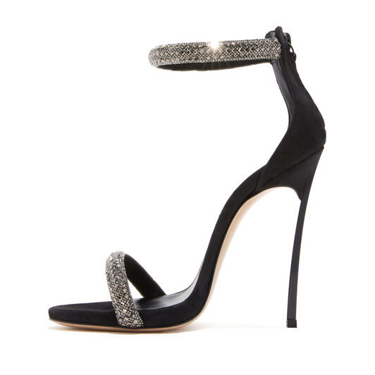 Casadei Blade Stratosphere Jet Ematite and Black 1L171W120TC2156