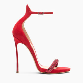 Casadei Cappa Blade Stratosphere Sandals Carrè rouge 1F961Y100MC1038