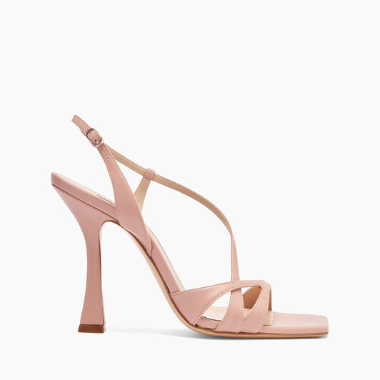 Casadei Geraldine Leather Sandals Rosé 1L204X1001MINOR