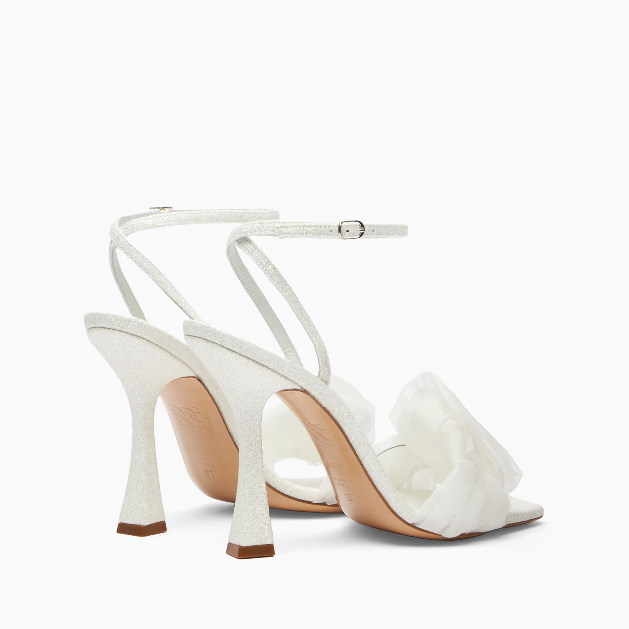 Casadei Geraldine Helen Sandals White and Milk 1L220X1001C2343