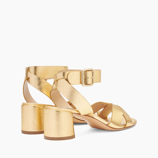 Casadei Emily Vesta Sandals Gold 1L228X0501VESTA