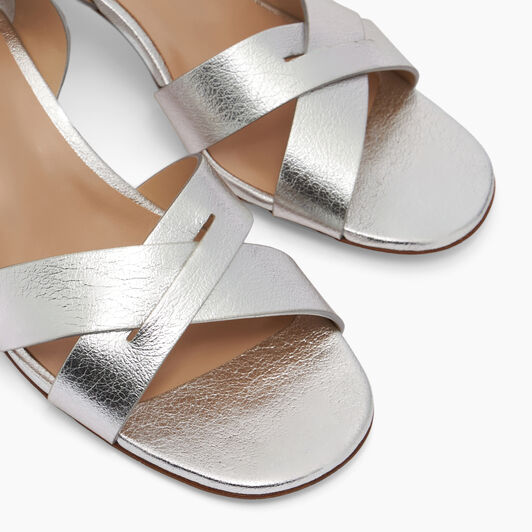 Casadei Emily Vesta Sandals Silver 1L228X0501VESTA