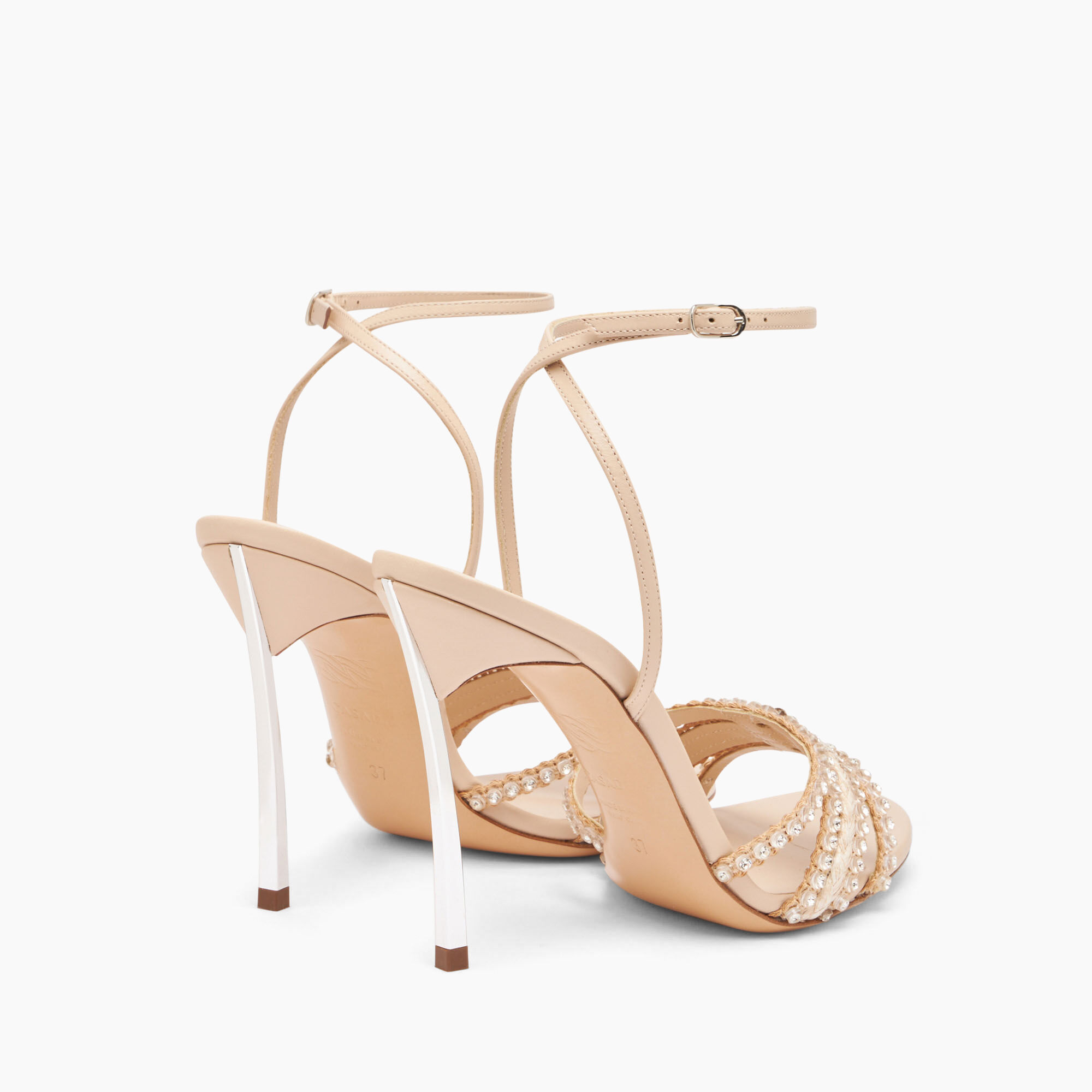 Casadei Blade Limelight Sandals شاطئي وردي 1L249X100MC2466