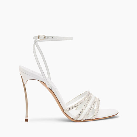 Casadei Blade Limelight Sandals Blanco 1L249X100MC2466