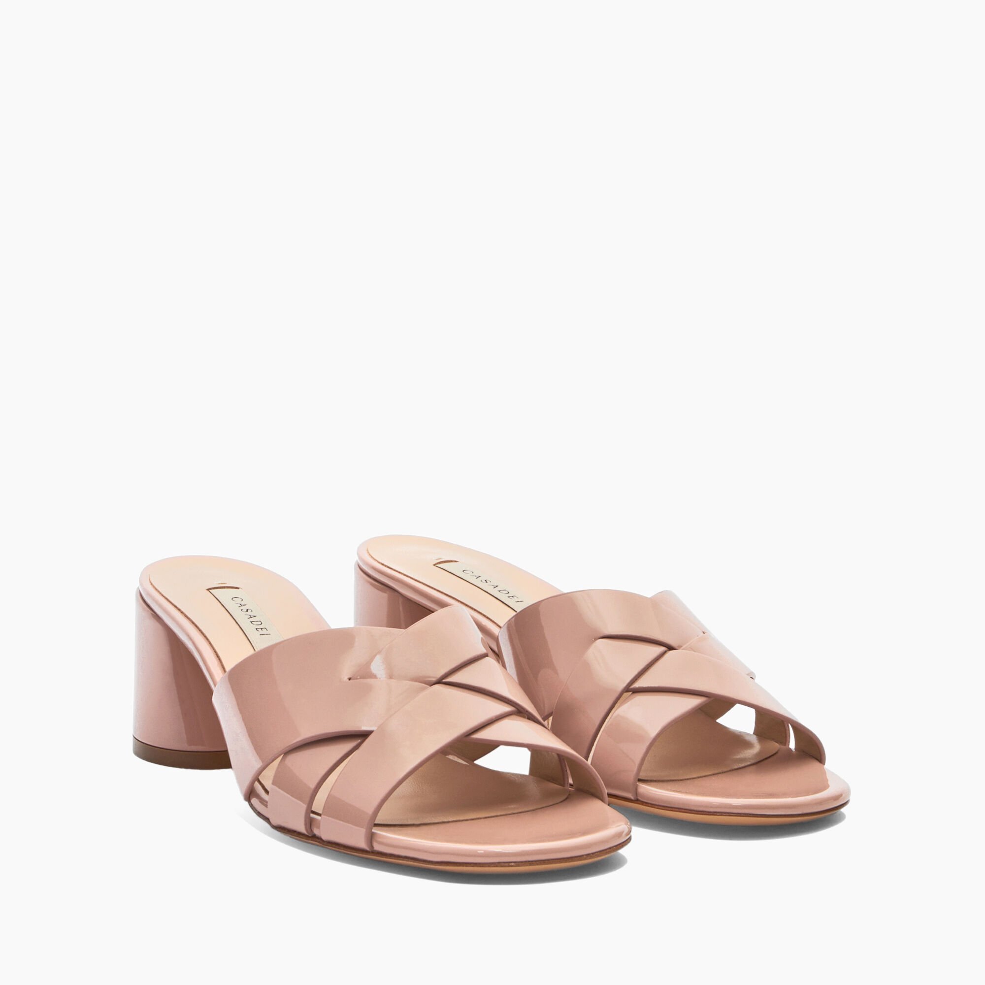 Casadei Emily Viky Cleo Mules Rosé 1M330X0501VIKYY