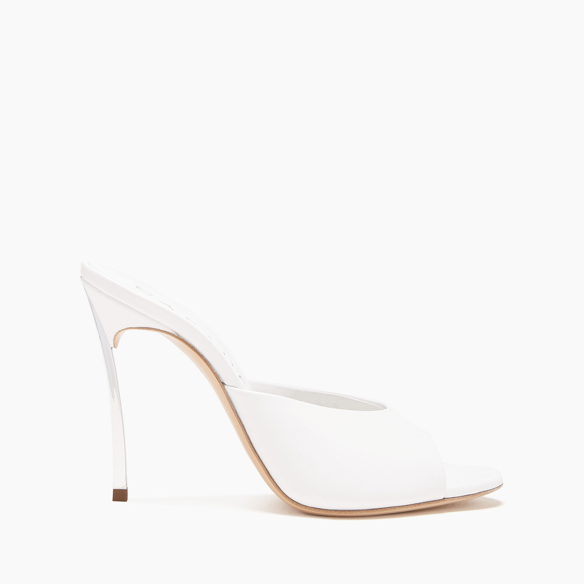 Casadei Blade Minorca Mules Blanc 1M889V100MC1155