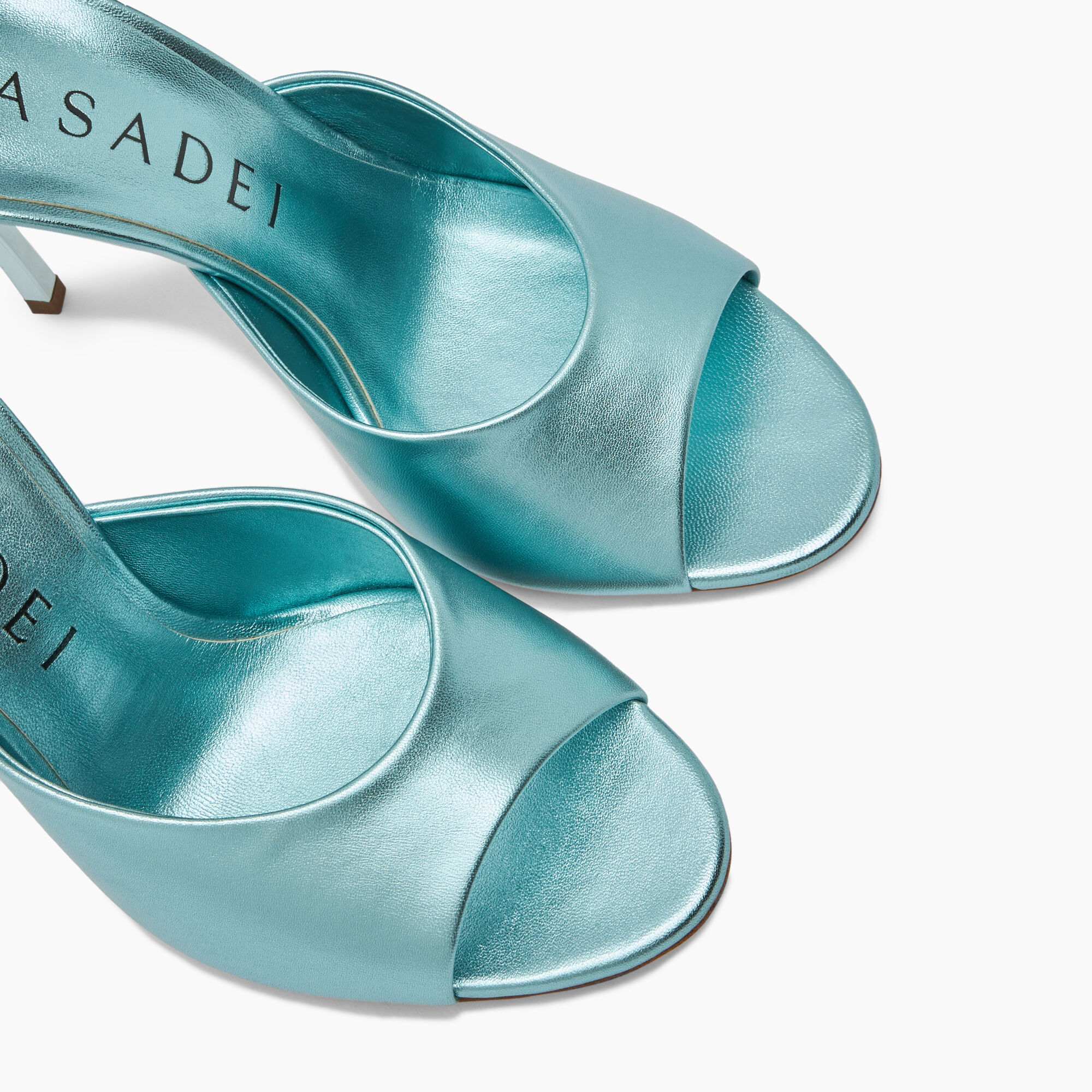 Casadei Blade Flash Mules Lagoon 1M889V100MFLASH