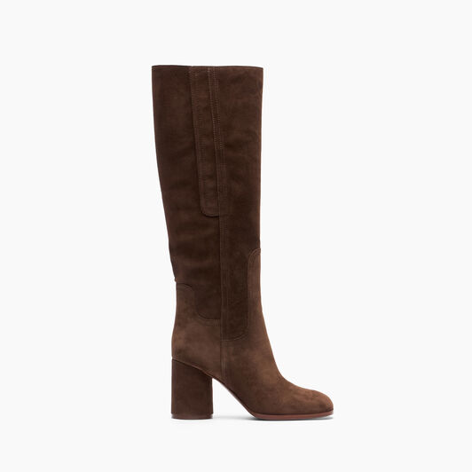 Casadei Cleo Suede High Boots Cacao 1S323Y0801NOMAD