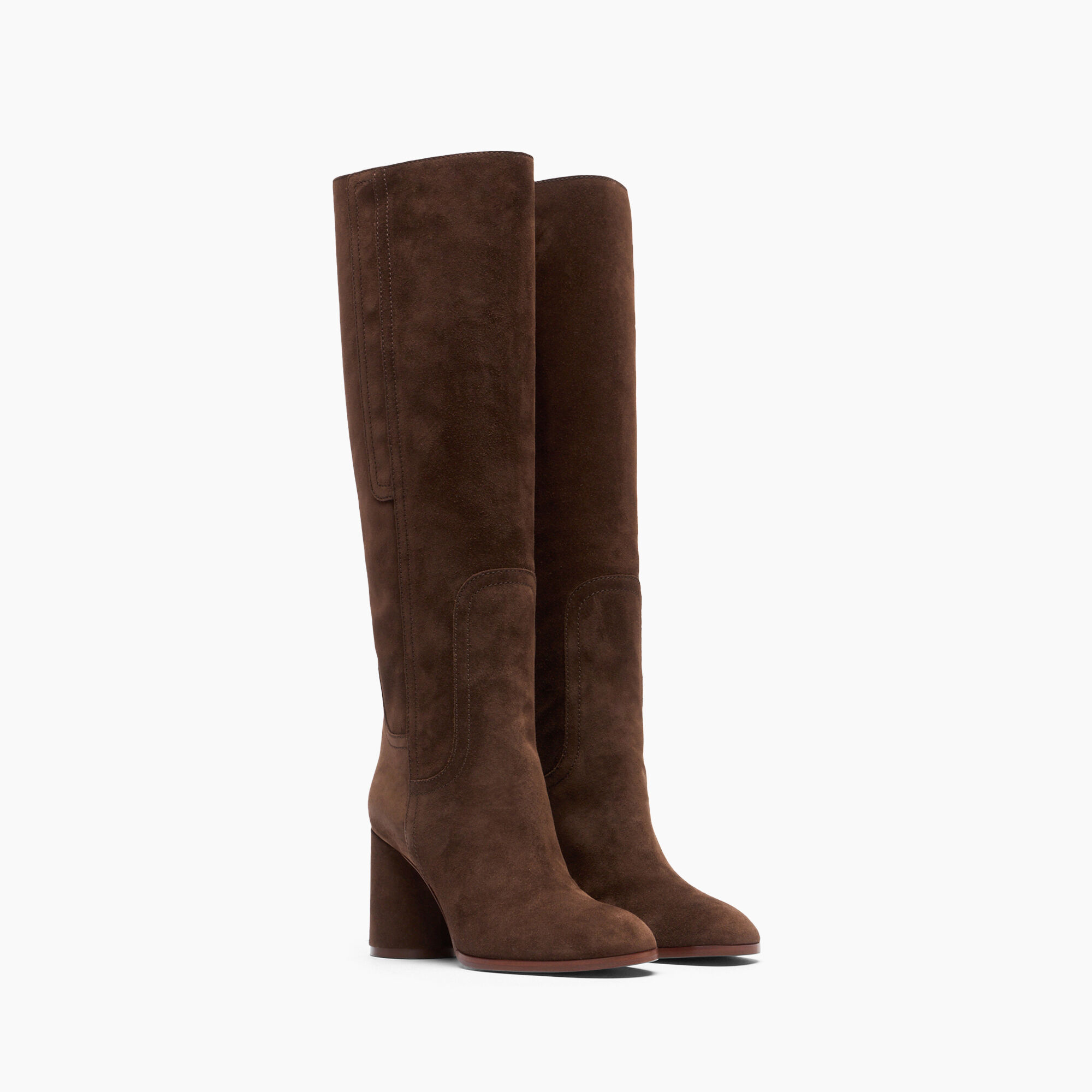 Casadei Cleo Suede High Boots Cacao 1S323Y0801NOMAD