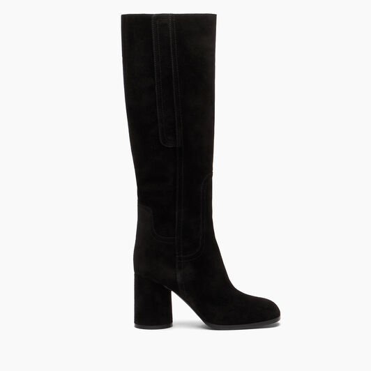 Casadei Cleo Suede High Boots Nero 1S323Y0801NOMAD