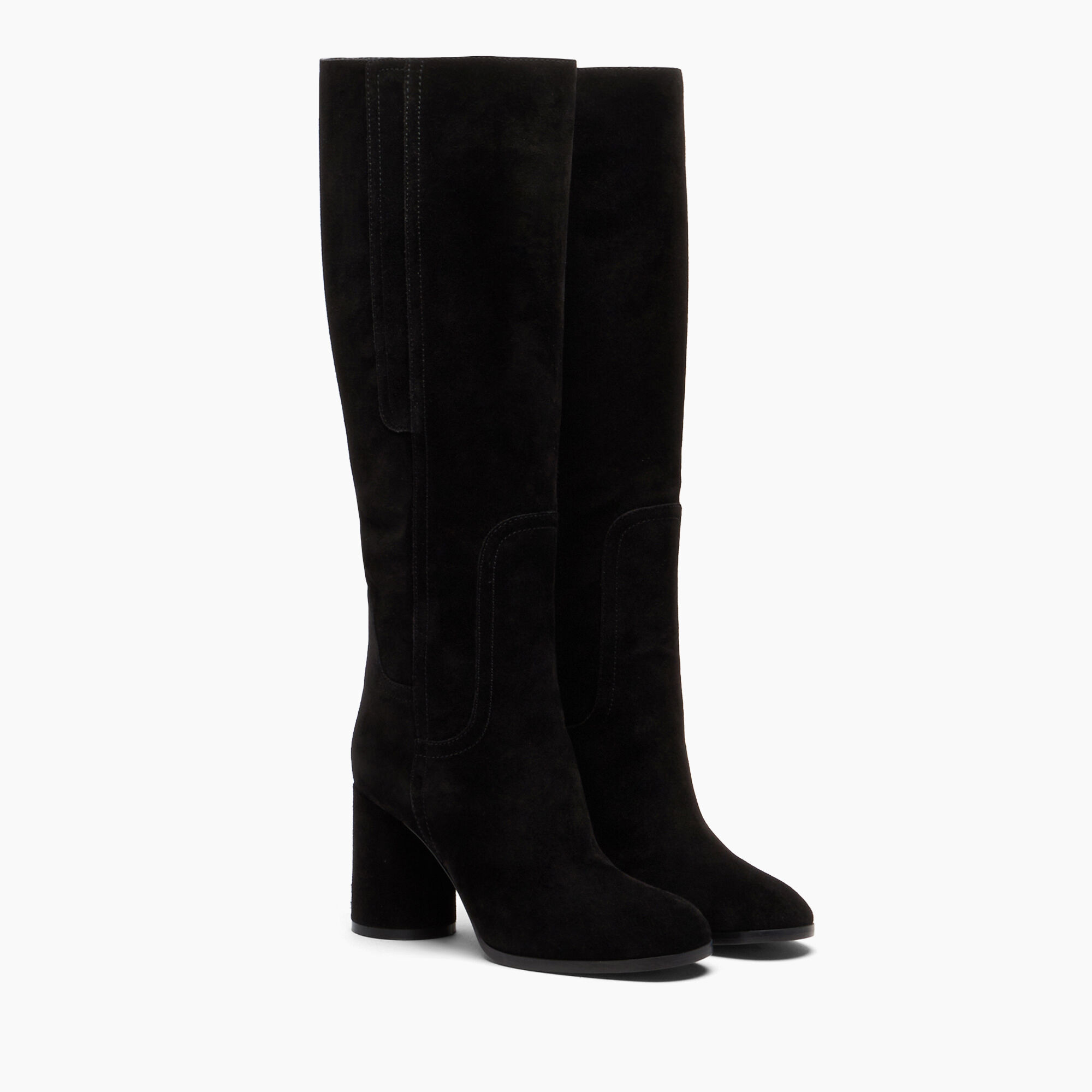 Casadei Cleo Suede High Boots Black 1S323Y0801NOMAD