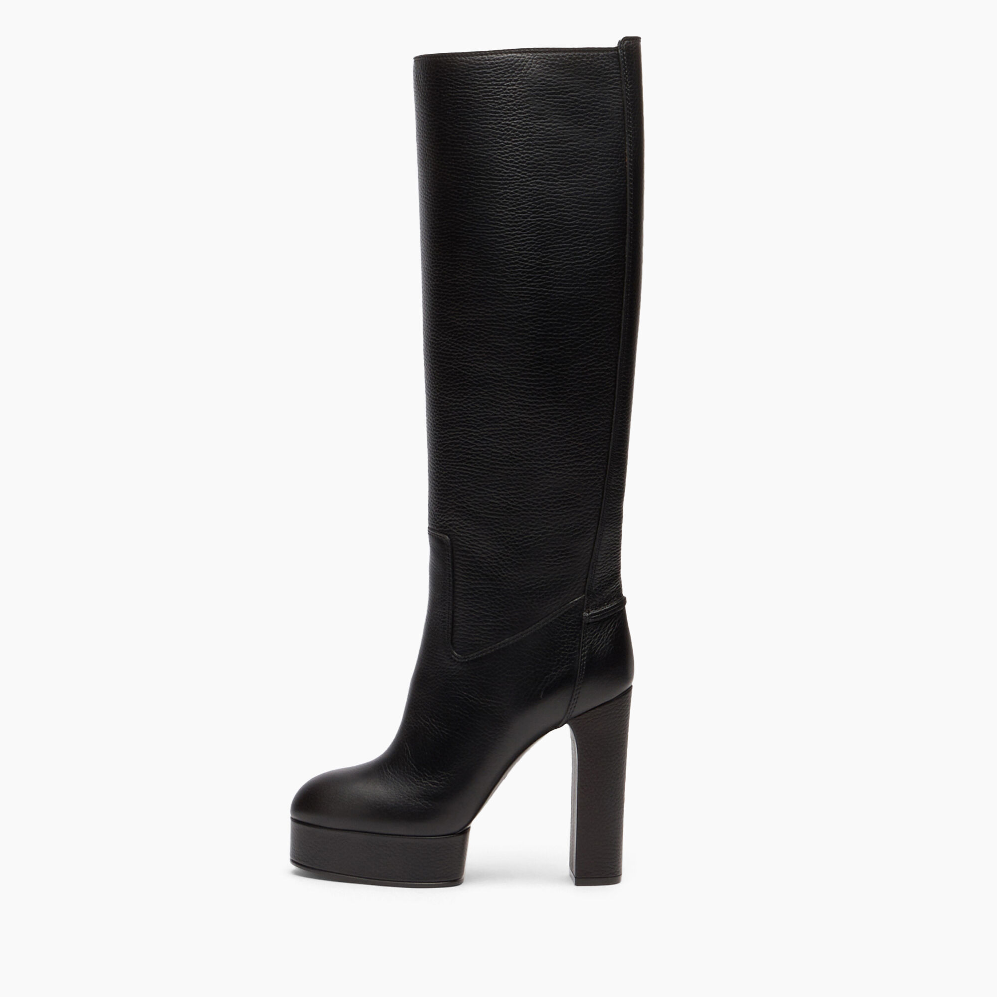 Casadei Betty Leather High Boots أسود 1S324Y1201STATU