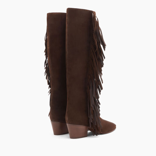 Casadei Beat Suede High Boots Cacao 1S341Y0501NOMAD