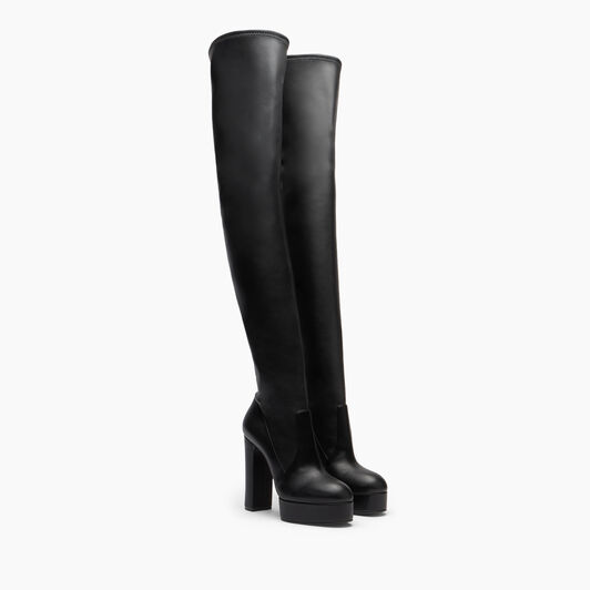 Casadei Betty Over The Knee Noir 1T038W1201LABRS