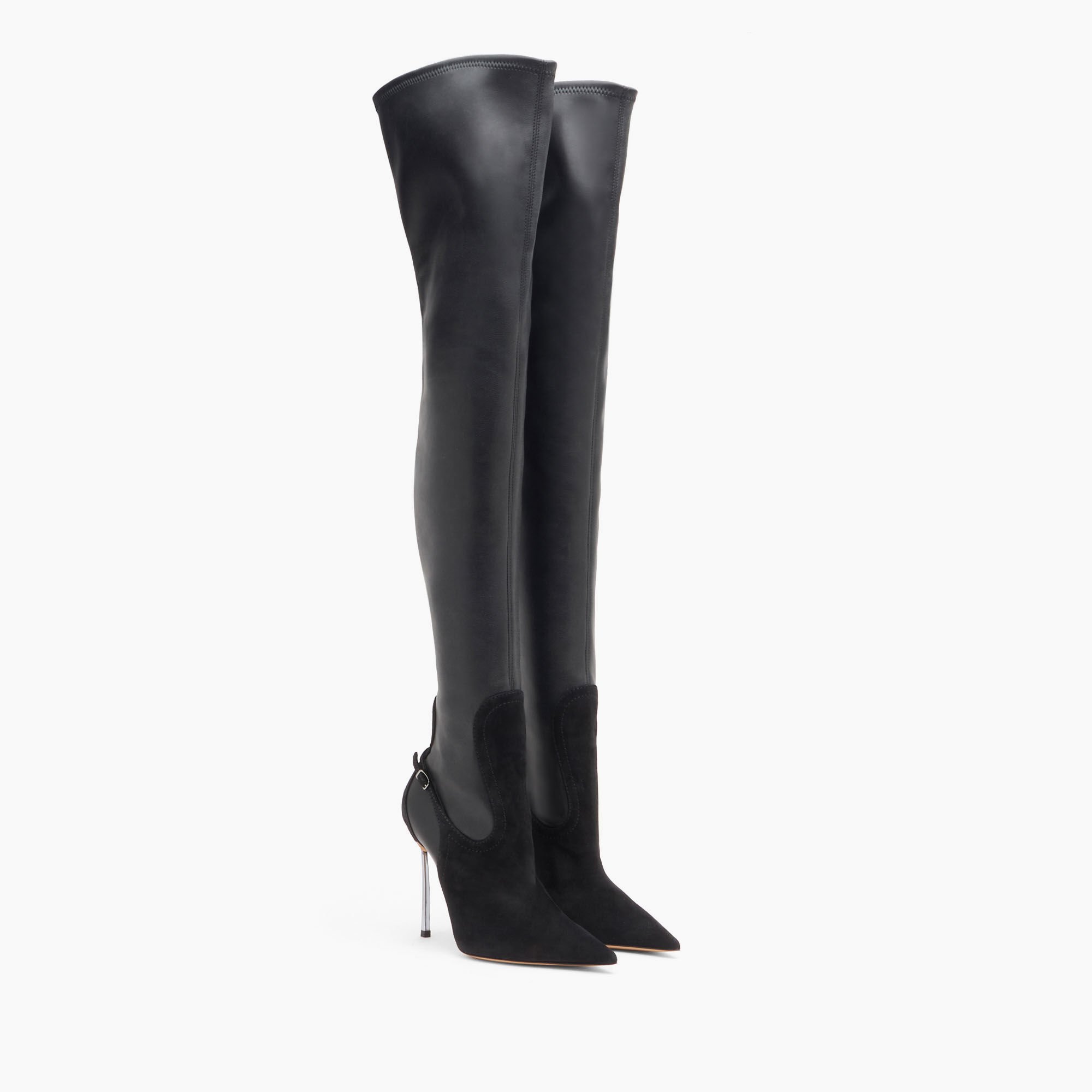 Casadei Blade Double Over the Knee Negro 1T061Y100MC2485