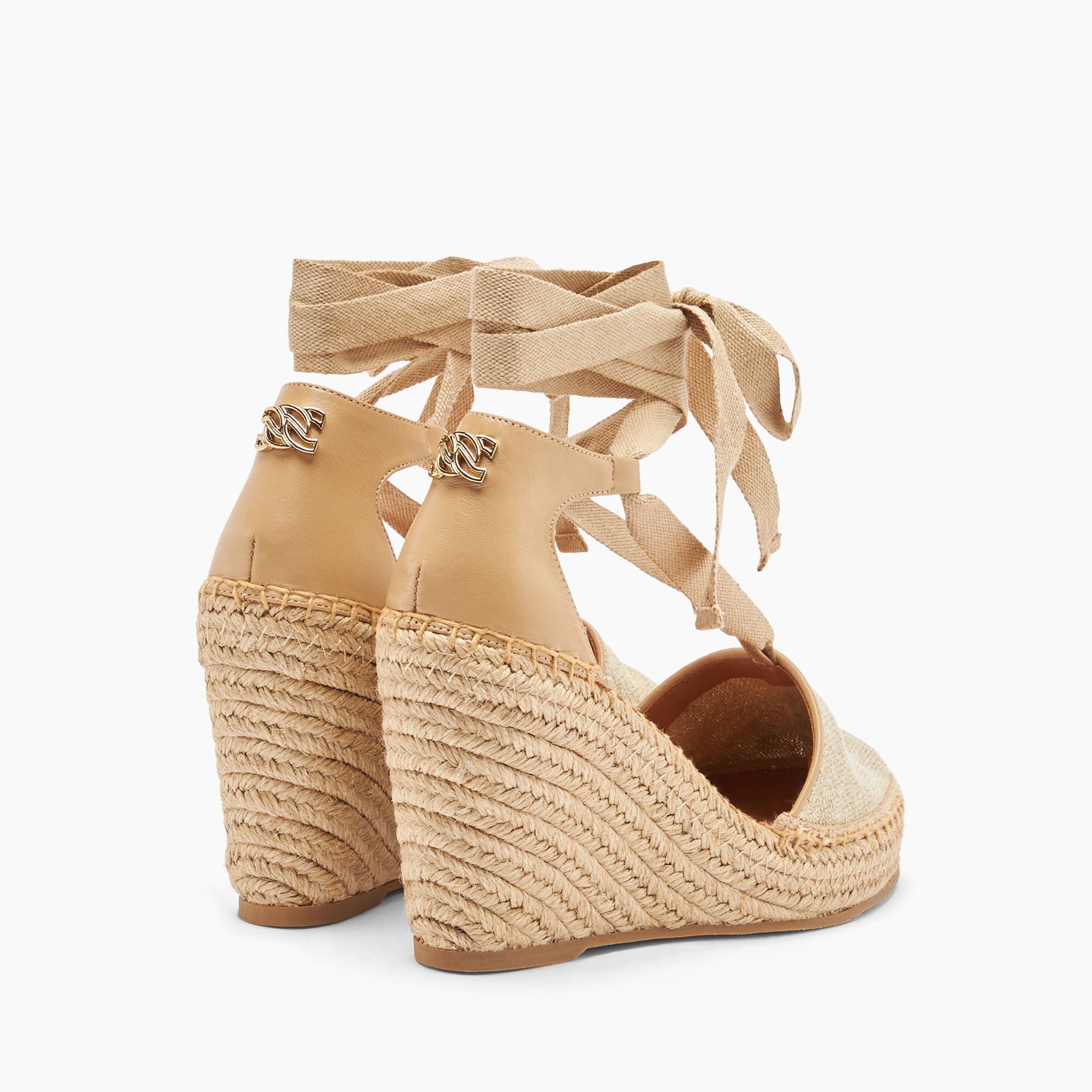 Casadei Espadrillas Baleari Gold Avana 2H986X0801HOLGD