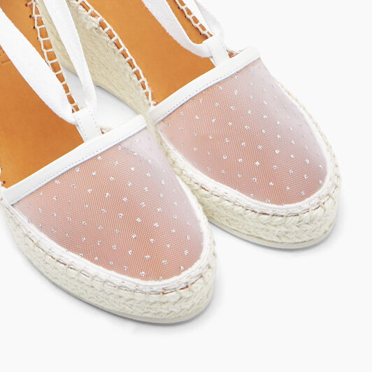 Casadei Espadrillas Baleari Sherazade أبيض 2H986X0801SHERA