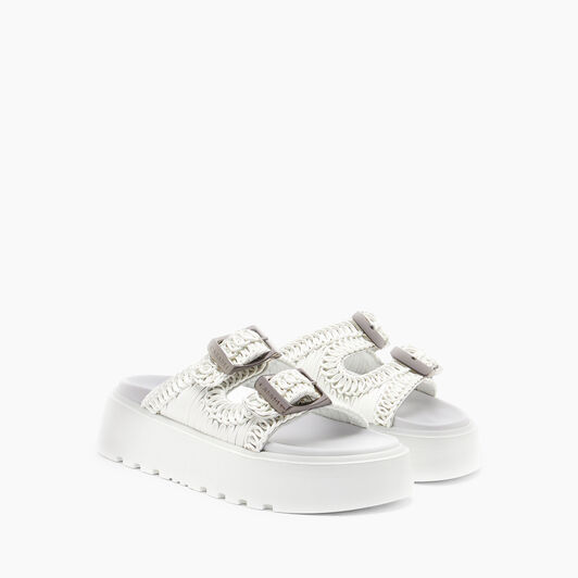 Casadei Birky Ale Slides Blanco 2M392X0401C2448