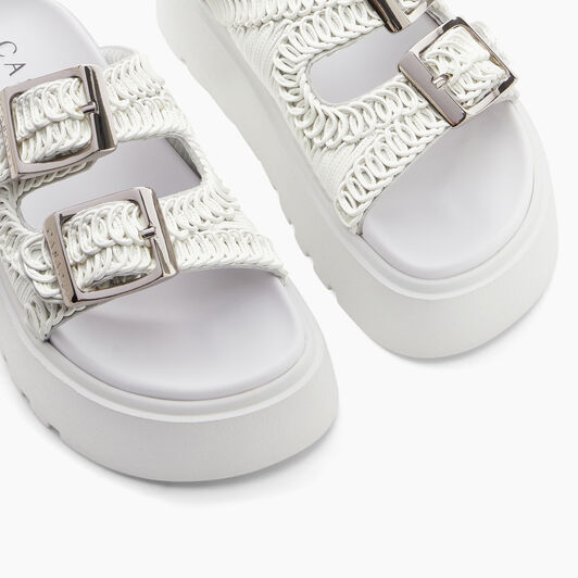 Casadei Birky Ale Slides Blanco 2M392X0401C2448