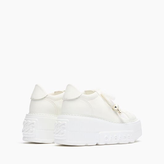 Casadei Nexus Leather Sneakers Blanco 2X016Y0701C1795