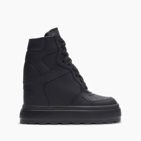 Casadei High Top Leather Sneakers Black 2X023Y080NSALEN