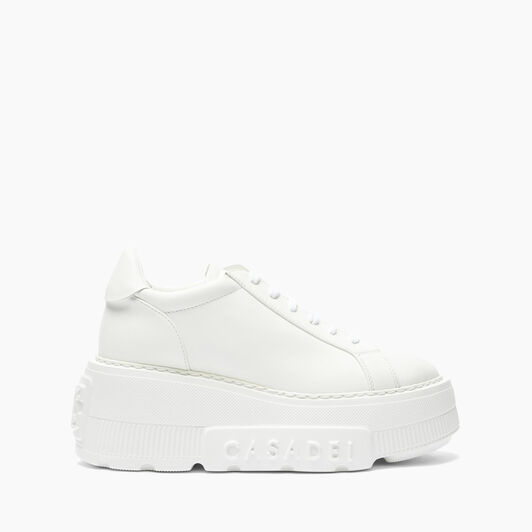 Casadei Nexus Leather Sneakers Bianco 2X894U0701SALEN