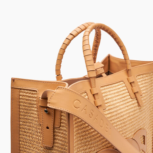 Casadei Beaurivage Shopper Natural 3W379V0000BEAUR