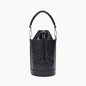 Casadei Giulia Leather Bucket Bag Mariquita 3W439Y0000B0336