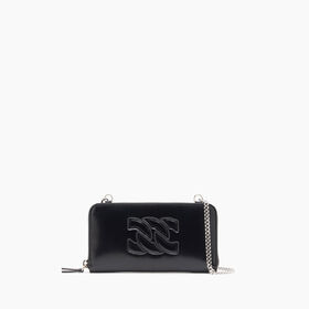 Casadei Wallet On Chain Noir 3W436Y0000LOVEC