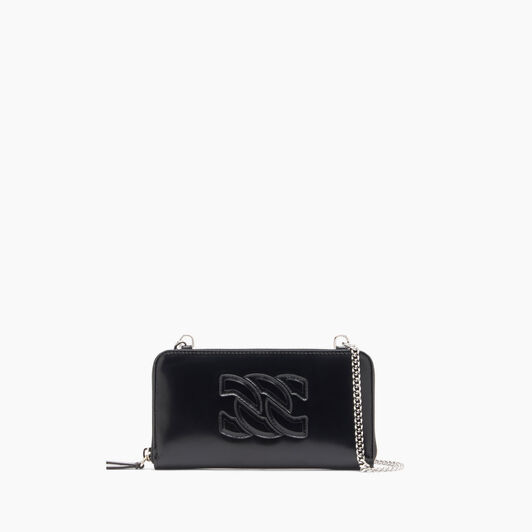 Casadei Wallet On Chain Nero 4U000Y0000COSMI