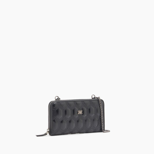 Casadei Wallet On Chain Black 4U001Y0000B0337