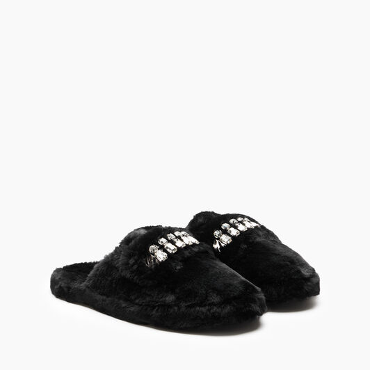  Campiglio Ortisei Slippers Noir 1D273Y0111C2602