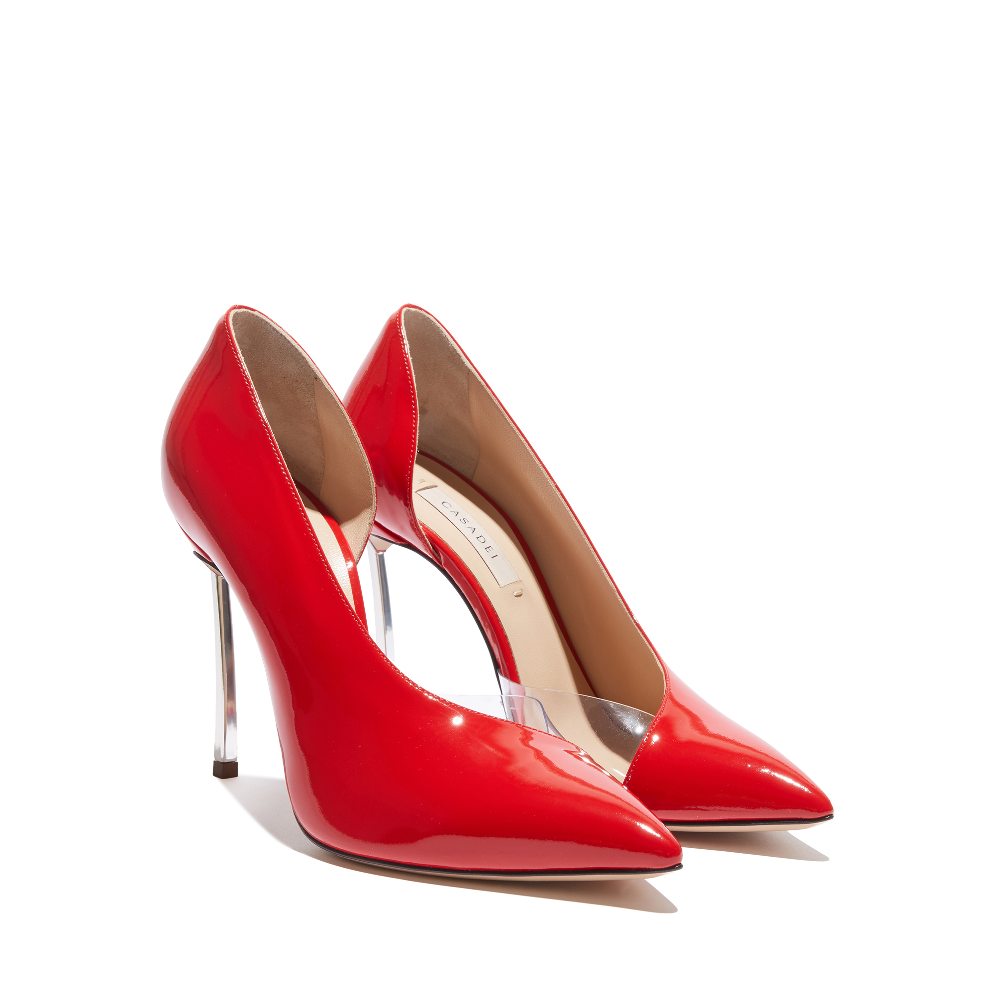 Women's Pumps in Red Square | Blade Roxanne | Casadei